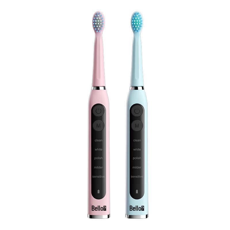 

BELO&PRAC BK354 Smart Sonic Electric Toothbrush Twin Pack CN plug (adapter included)