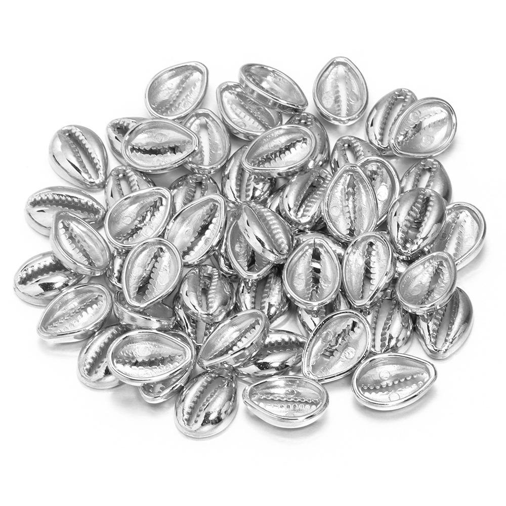 Trendy CCB Shell Pendants - DIY Jewelry Accessories for Earrings, Necklaces, and Bracelets.