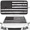 American Flag Car Windshield Sun Shade Foldable Sunshade Front Window Cover Sun Visor Protector Accessories (59X27.5 Inches)