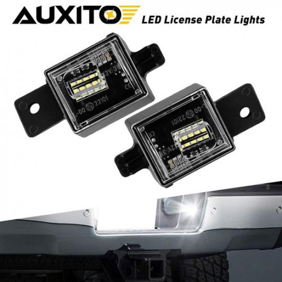 OE-Full LED License Plate Lights Kit Fit For Silverado GMC Sierra 1500 2500 350