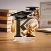 Alphabet Design Graduation Decorations 2D Flat Desktop Ornament Graduation Gifts  Celebration