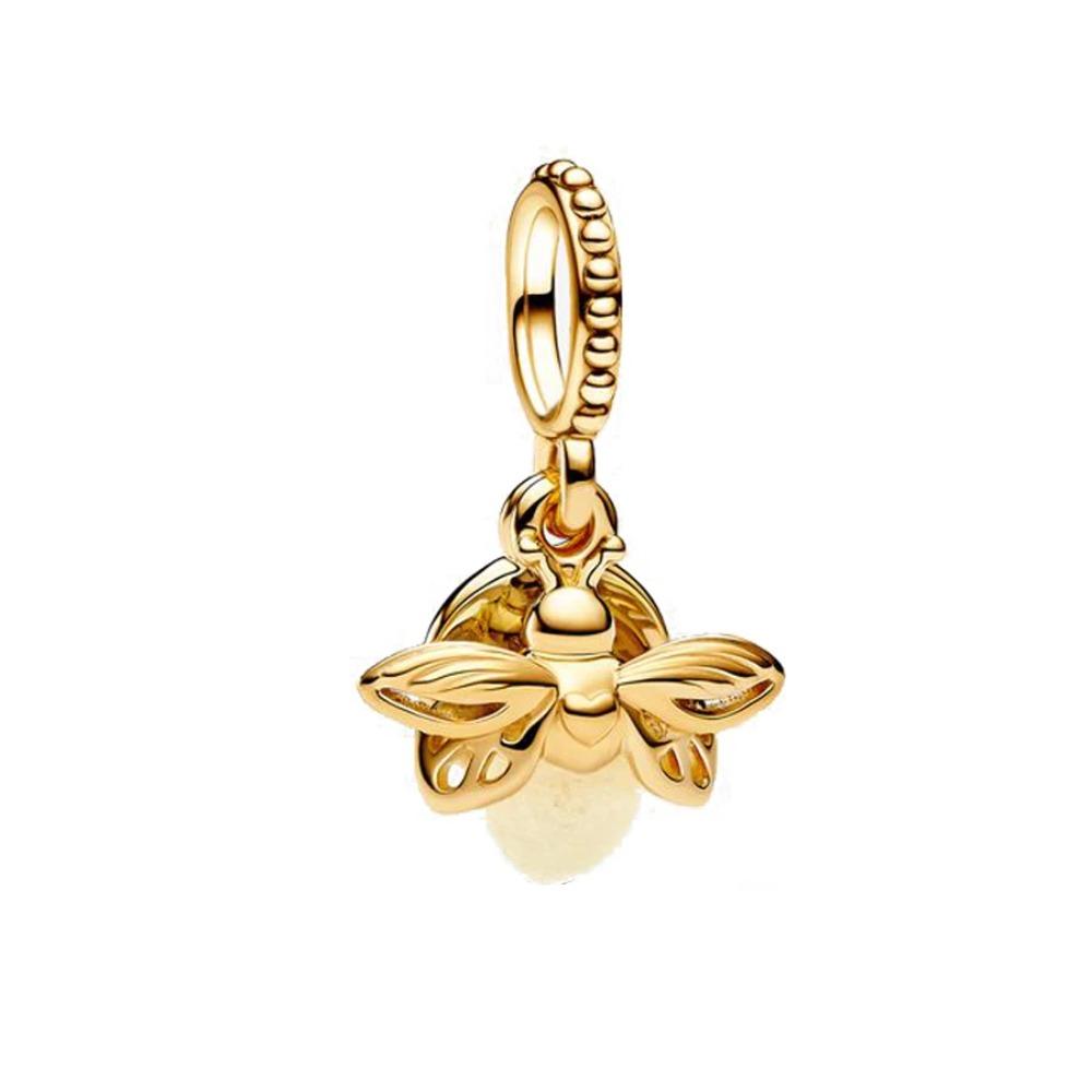 925 Silver Rabbit Panda Kangaroo Caterpillar Charm Beads for DIY Bracelet Women Jewelry Boutique