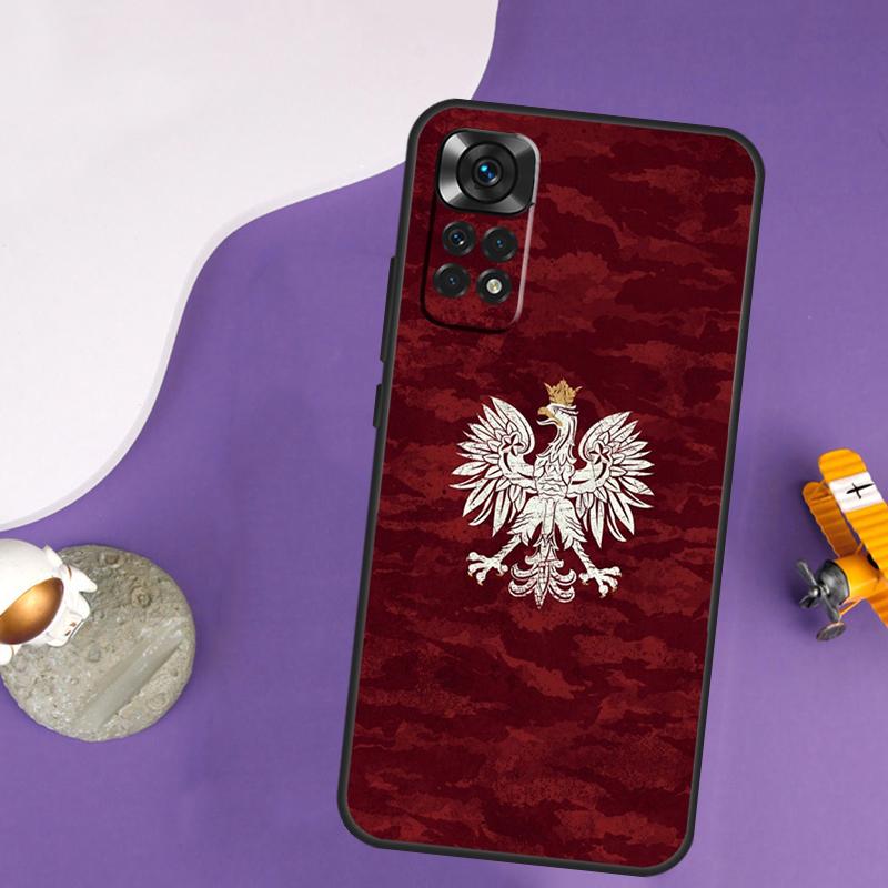 Poland Flag Case For Xiaomi Redmi Note 13 Pro 14 12 9 10 11 Pro 10S 11S 12S Redmi 14C 13C 10C 12C Cover