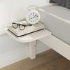 Bed Frame with Nightstands White 140 x 220 cm