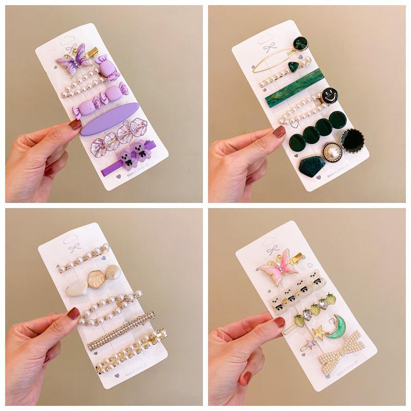 2022 Winter Korean Style Metal Hair Clip for Girls - Trendy Bangs Hairpin and Side Clip Hair Accessories