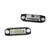2pcs White LED Light Error Free Number License Plate Lights for Volvo S80 XC90 S40 V60 XC60 S60 C70 V50 XC70 V70 LED Tag Lights