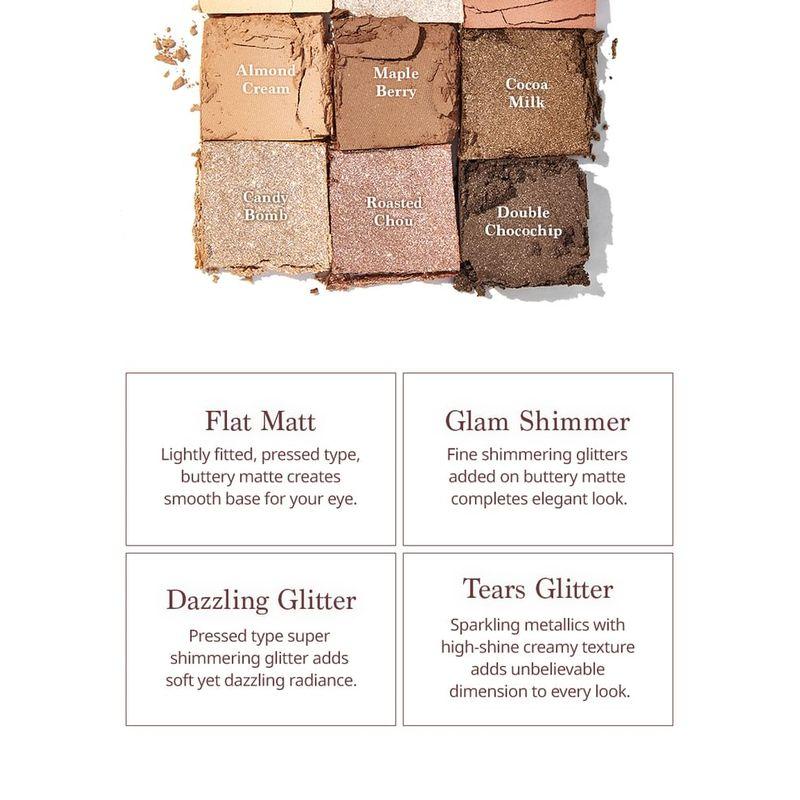 DASIQUE Shadow Palette - 9 Types