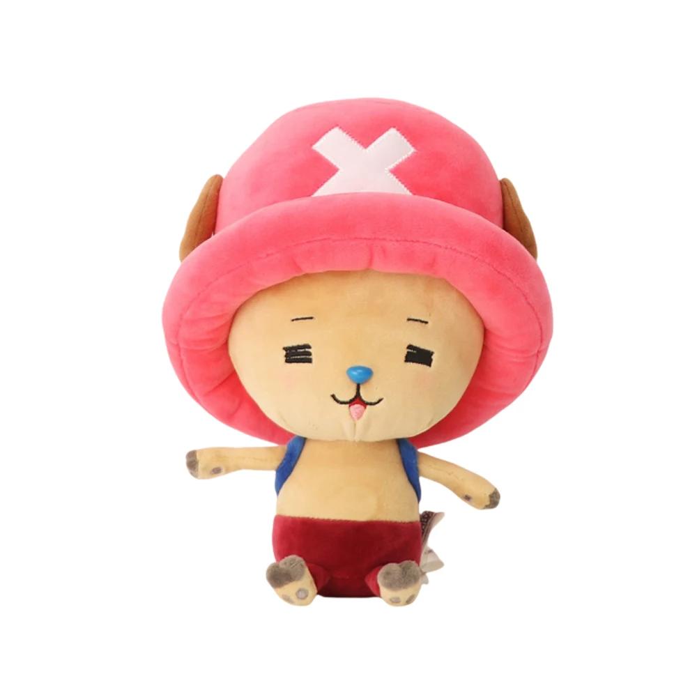 Peluche One Piece Luffy Tony Tony Chopper Ace Roronoa Zoro Bambola di Pezza Cartone Animato Anime Regali Originale 25cm