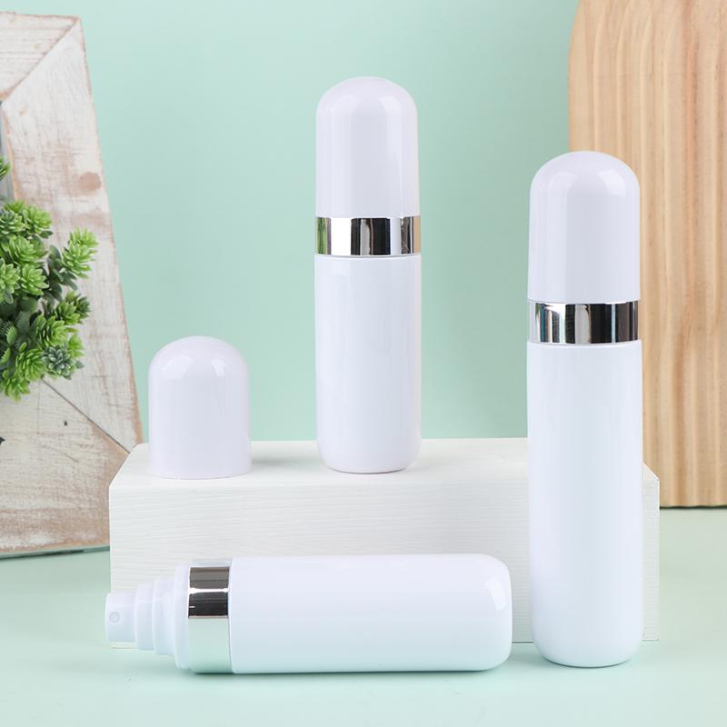 80/100/120Ml Press Type Spray Empty Bottle Refillable Makeup Cosmetics For Cream Gel Moisturizers Sunscreen Liquid Lotion Bottle