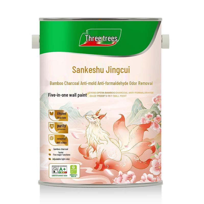SKSHU JC 5-in-1 Anti-Mildew & Formaldehyde Interior Latex Paint