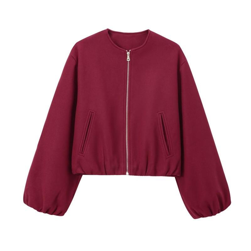 Womens Fashion Versatile Soft Pilot Jacket Casual Outerwear