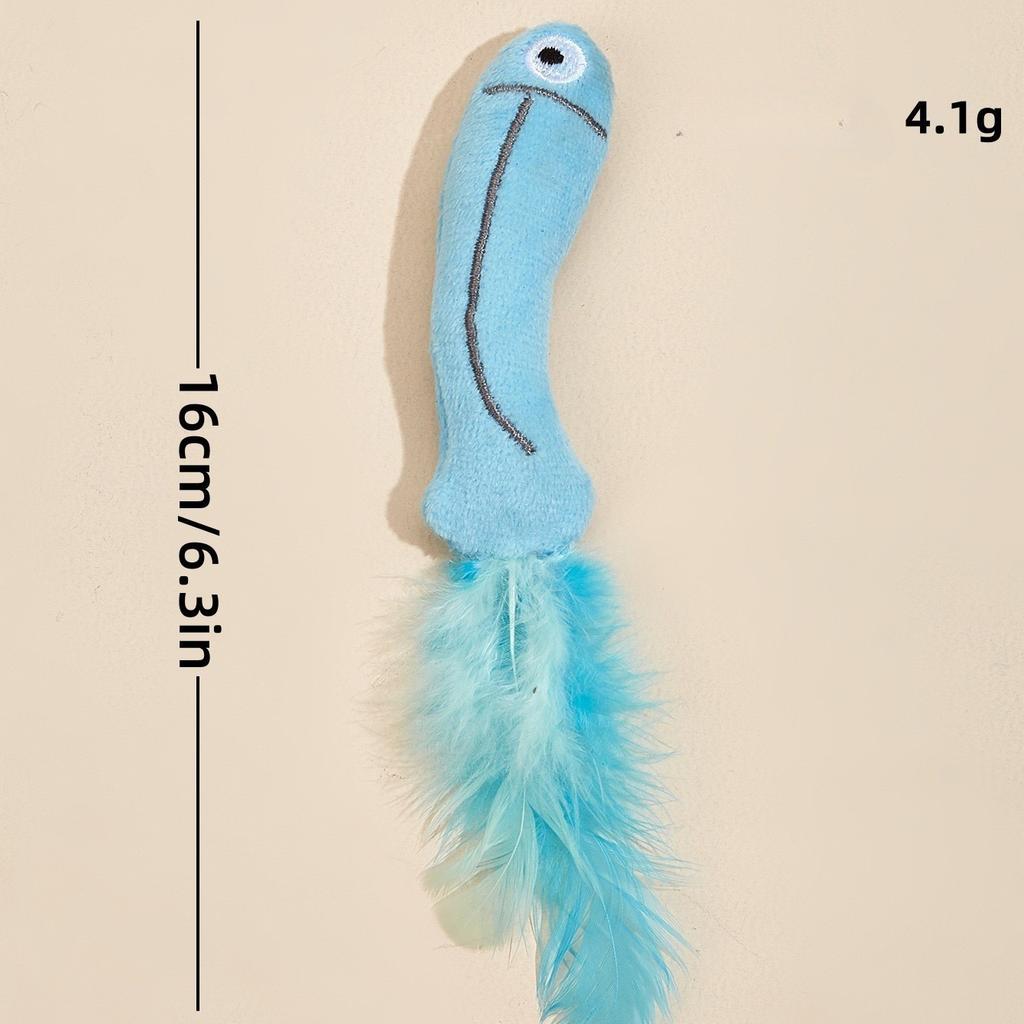 The New Cat Toys and Animal Dolls Contain Cat Grass, Cat Self-pleasure, and Catnip Toys.