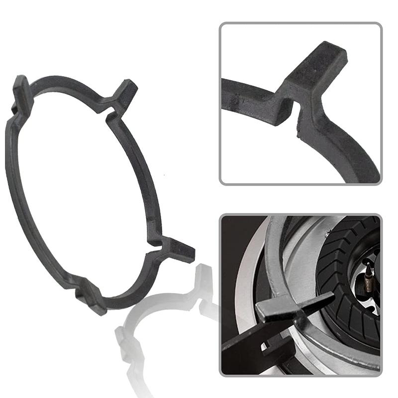 

Легкая подставка для вока, держатель для молочной кастрюли, нескользящая чугунная подставка для газовой плиты, аксессуары для походной плиты, кухонная утварь