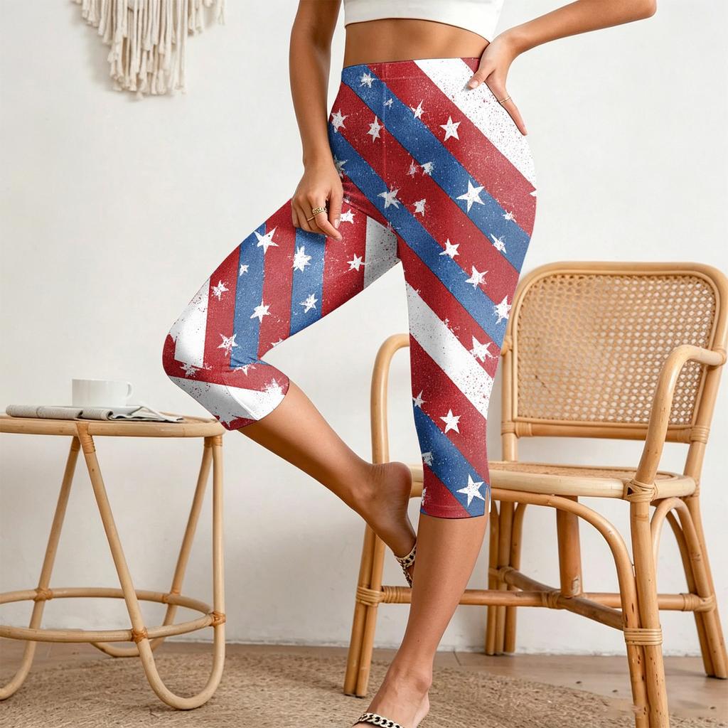 Women's Casual Pants with Elastic Waist, Slim Fit Split Hem Trousers for Daily Wear