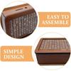 Savings Challenge Box, Wooden Piggy Bank: Countdown Savings Box 1000 goals, Money Box with Money Goals and Digital Check for Boys and Girls (1000)