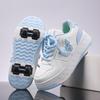 Student Runaway Shoes Four-Wheel Children'S Roller Skates Boys And Girls Removable Ultra-Light Version Shoes With Wheels