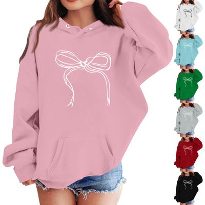 Sweatshirts For Teen Girls Hoodies Long Sleeve Drawstring Pullover Cute Oversized Hoodie