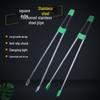 No-Bend Stainless Steel Trash Picker with Double Tube and Rust-Proof Iron Head Clamp
