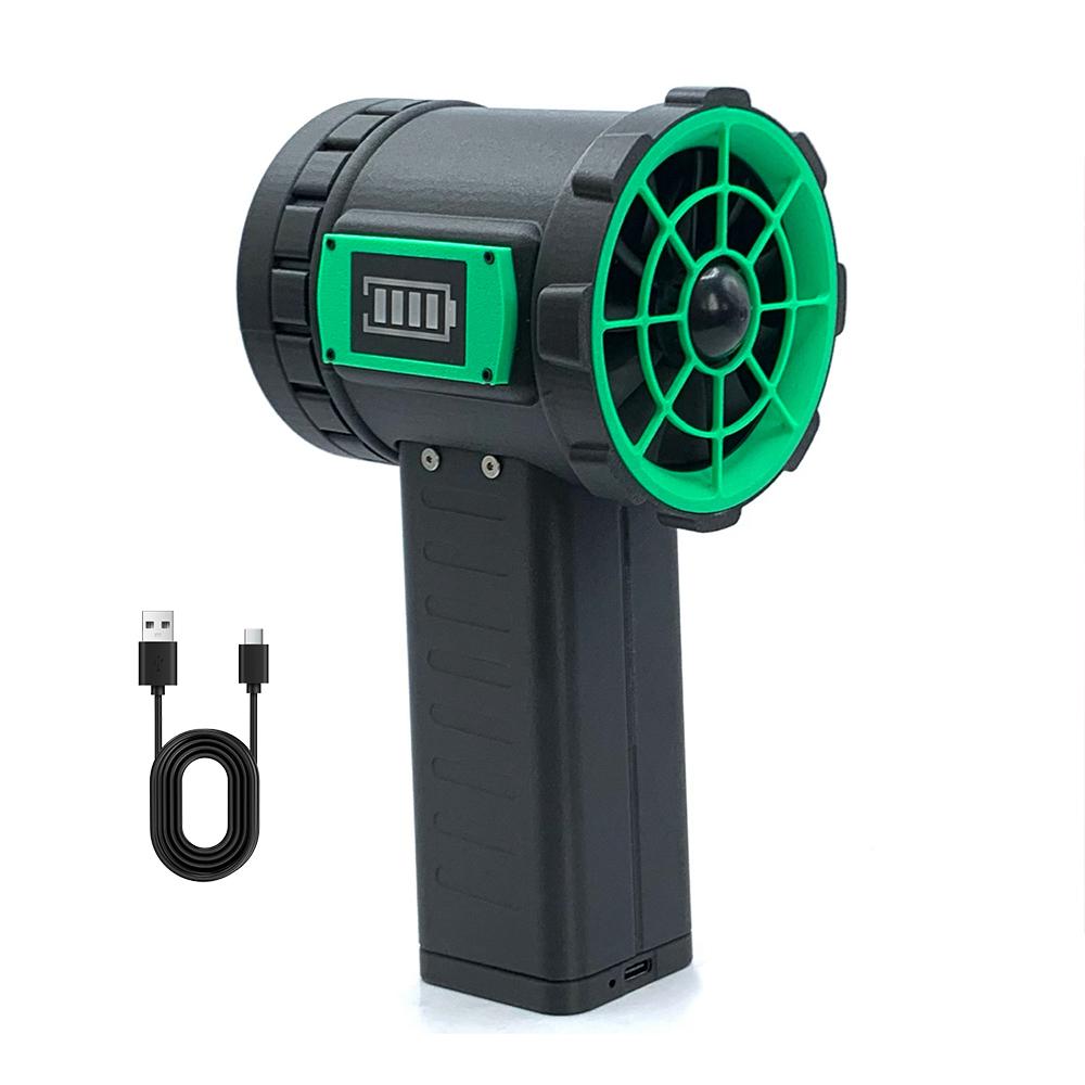 Самый мощный в мире портативный воздуходув Автомобильный мощный вентилятор Ручной турбореактивный вентилятор Высокоскоростной Максимальная тяга 1400G