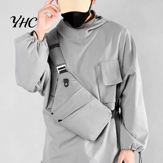 Security Anti-theft Bag Anti Theft Travel Slim Sling Large Capacity Zipper Closure Adjustable Crossbody for Women Men Functional Shoulder