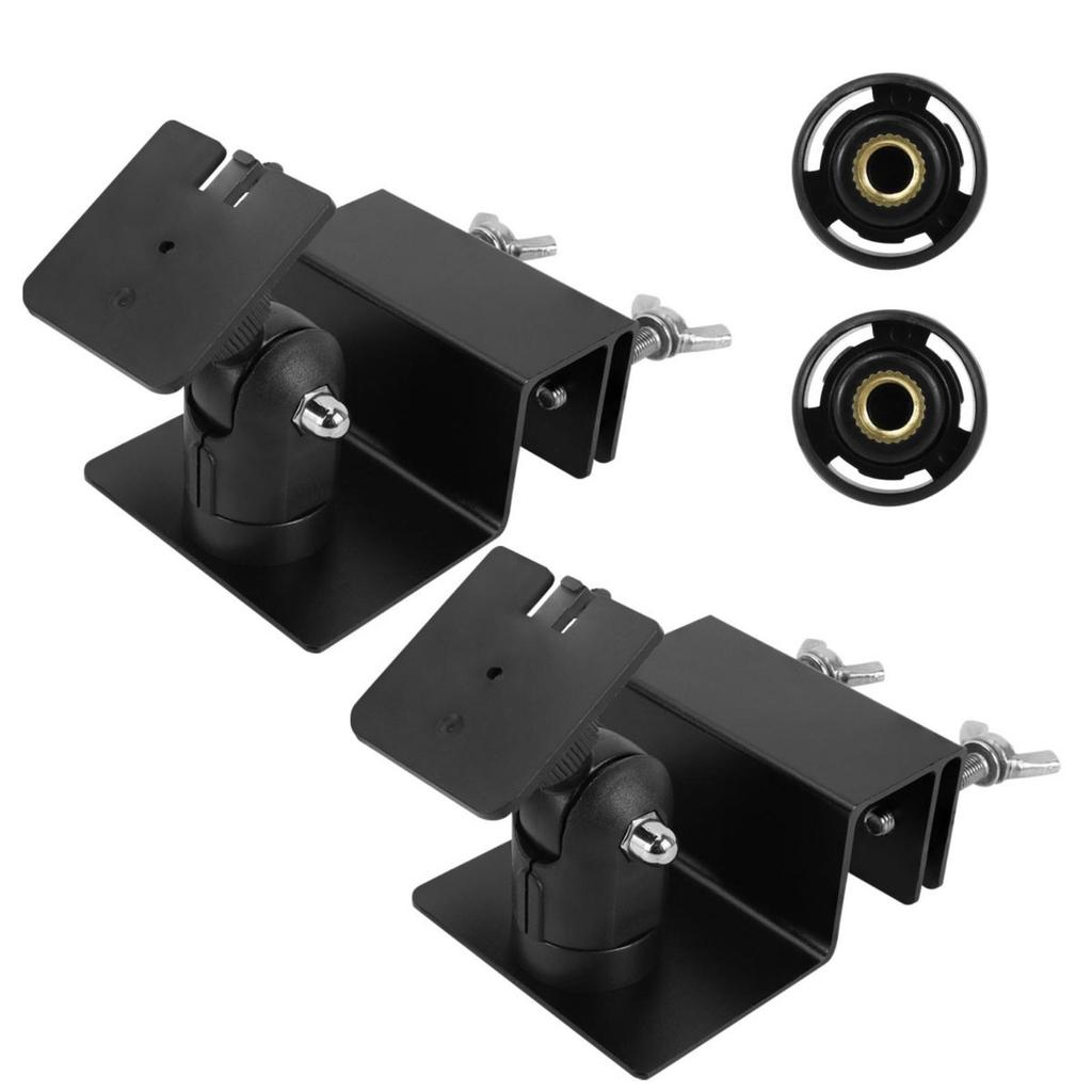 2 Pieces Photovoltaic Module Tilt Mount Brackets Compact Swivel Brace Fitting