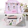 Paper Magnetic Dress Up Baby Repeatable DIY Sticker Decoration Toy  Child