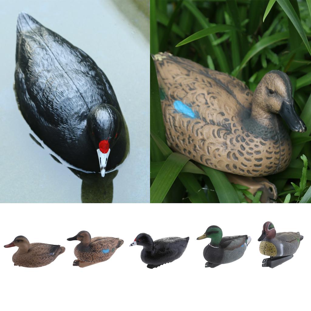Floating Duck Plastic Bird Decoy Scarer Weed Control Repeller Ornament