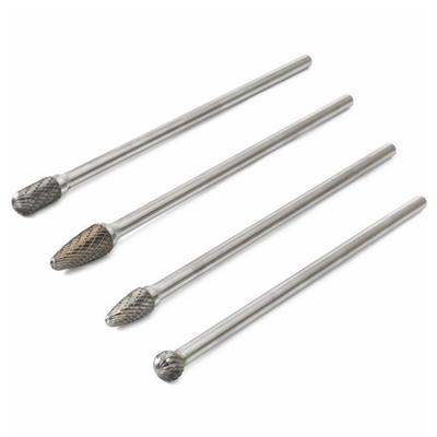 Double Cut Rotary Burr Tungsten Carbide High Carbon Steel