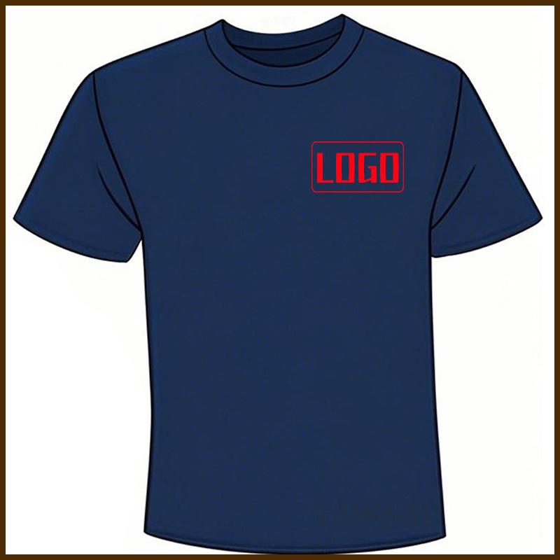 For men Photo Print Minimalist summer t shirt Your Image Text Here Short Sleeve Graphic Tailor made ONeck Solid Color tops