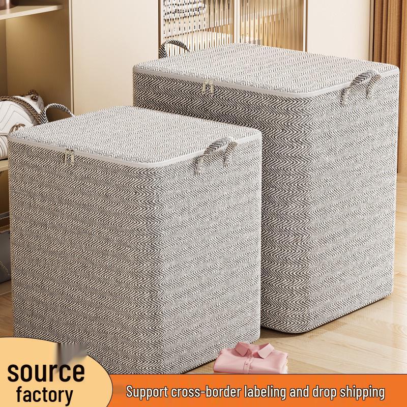 Duża Pojemność Pikowany Organizer Torba do Przechowywania Ubrań do Sypialni