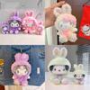Sanrio Series Kuromi Melody Cinnamoroll Plush Doll Handmade Soft Toy For Anime Fans