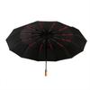 Automatic Umbrella Large Weather and Rain Parasol Sunscreen UV Protection Sun Umbrella Vinyl Folding Umbrella