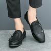 Size 38-46 Men'S Casual Leather Shoes British Men'S Shoes Versatile Soft Leather Shoes XRS-8606