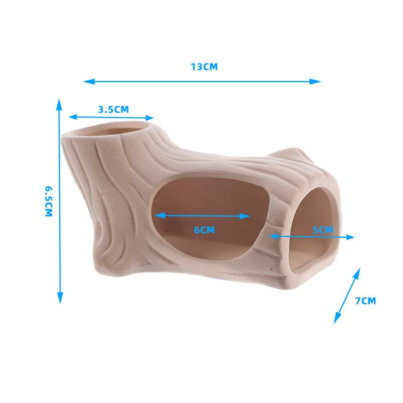 Creative Clay Aquarium Decoration Cartoon Ceramics Fish Tank Landscaping Special-Shaped Fish Prawn Shelter Spawning Tank