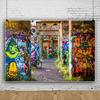 Old Graffiti Wall Grunge Portrait Photography Background Baby Birthday Backdrops Vinyl Photophone For Photo Studio Prop Decorate575