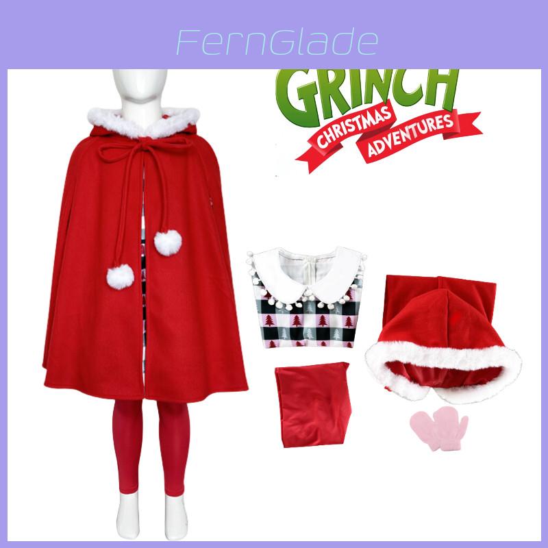Christmas Grinch Sindey Cosplay Costume For Kids And Adults Cute And Lovely Style