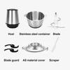 3L  Household Stainless Steel Meat Grinder 500W High Power Blender Multifunctional Food Processor Food Chopper Electric