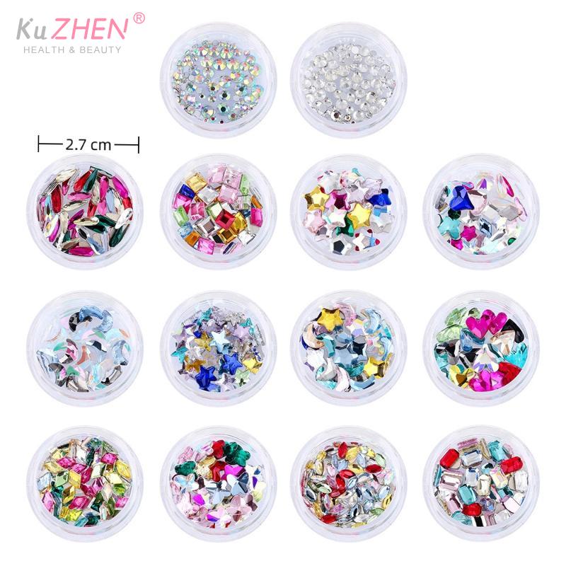 1 Set Dental Tooth Gems Crystal Glass Diamond Butterfly Shaped Ornament Diy Tools Various Shapes Color Teeth Jewelry Decorations