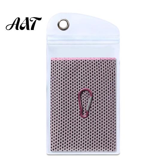 Yoga Exercise Towel 90x30cm Cooling for Face, Chilly Sports with Storage Bag Hot Weather Relief And Carabiner, Portable Cold Neck Wrap