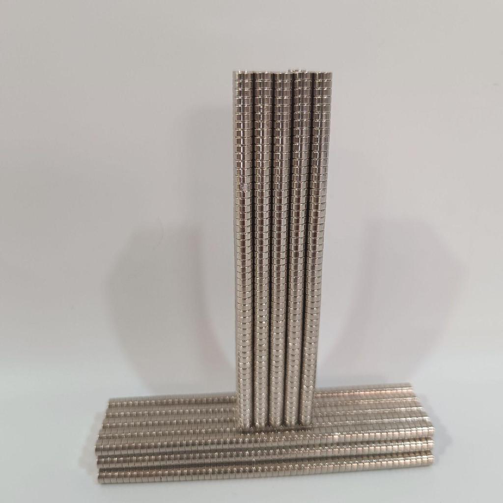 Neodymium Iron Boron Double-Sided Strong Suction Magnets for Fridges, Round and Square Shapes.