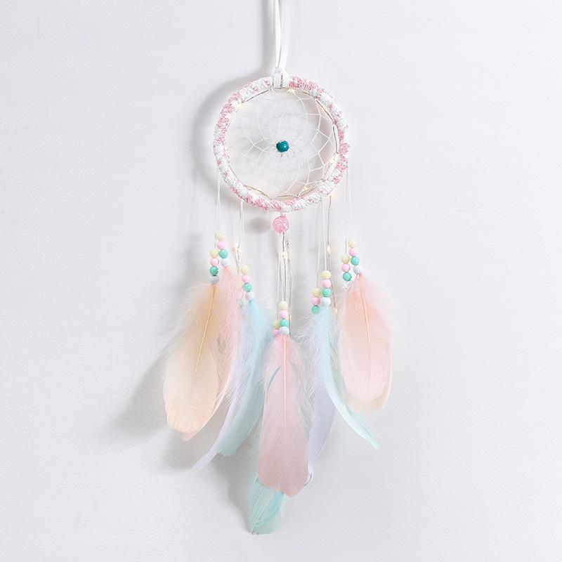 Phoenix Flower Dream Catcher Net Hanging Wind Chime Forest Kindergarten Chandeliers Repair Dream Catcher Net Energy Catcher Net Dream Catcher