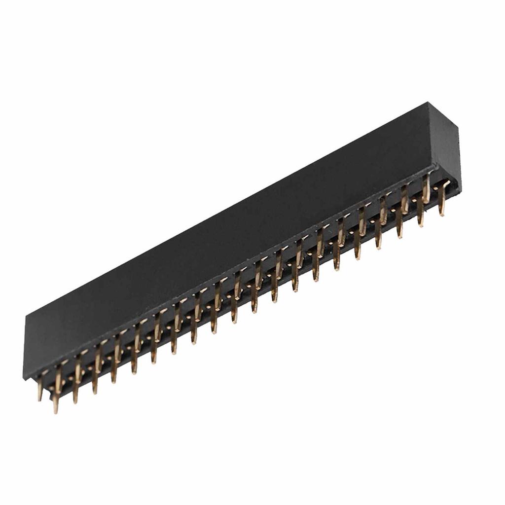 10Pcs Female Pin Header Fit for RasPi PCB Board 2x20 40 Pin Socket Connector Strip 2.54mm