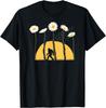 Stch Spring Sunset Towering Daisy Flowers Bigfoot TShirt Kawayi Short Sleeve Tee Vintage T Shirt  Mens Clothing Camisasasqua