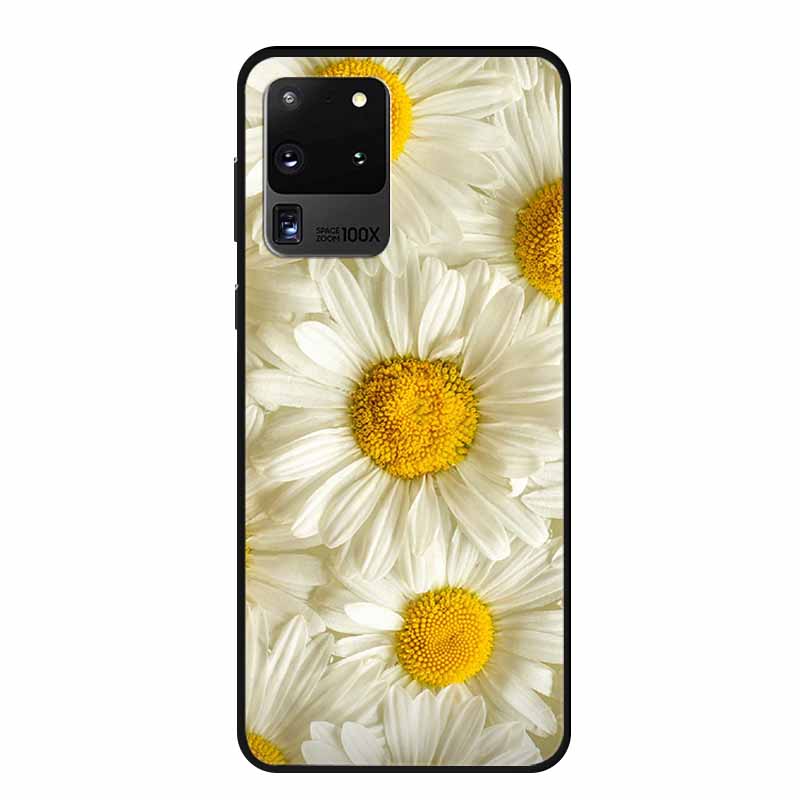 For Samsung S20 Ultra 5G Phone Cases Animals TPU Soft Silicone Back Cover for Samsung Galaxy S20 Ultra LTE 5G Funda Bumper Coque