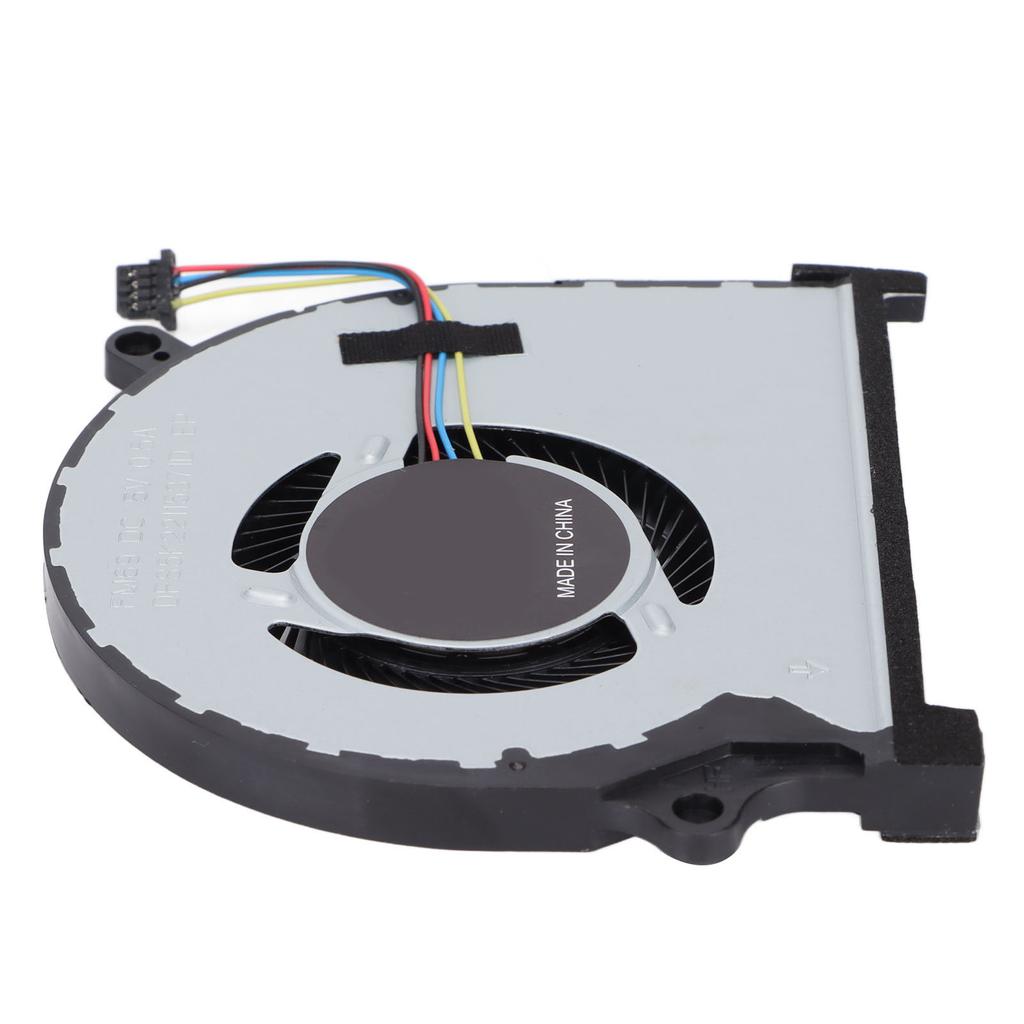 CPU Fan 4pin Power Connector Replaceable Computer Parts Durable Aluminum Alloy Laptop Cooling Fans