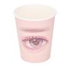 20pcs Eyelash Extension Practice Paper Cups Disposable Thickened Lash Extension Training Cups for Beginners