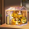 Craft Doll Houses with Furniture Tiny House Diorama for Teens And Kids