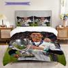 Ronaldo Legend Football Glory Threepiece Set Without Core 1 Duvet Cover 2 Pillowcase Without Core Bedding Set Soft And Comfortable