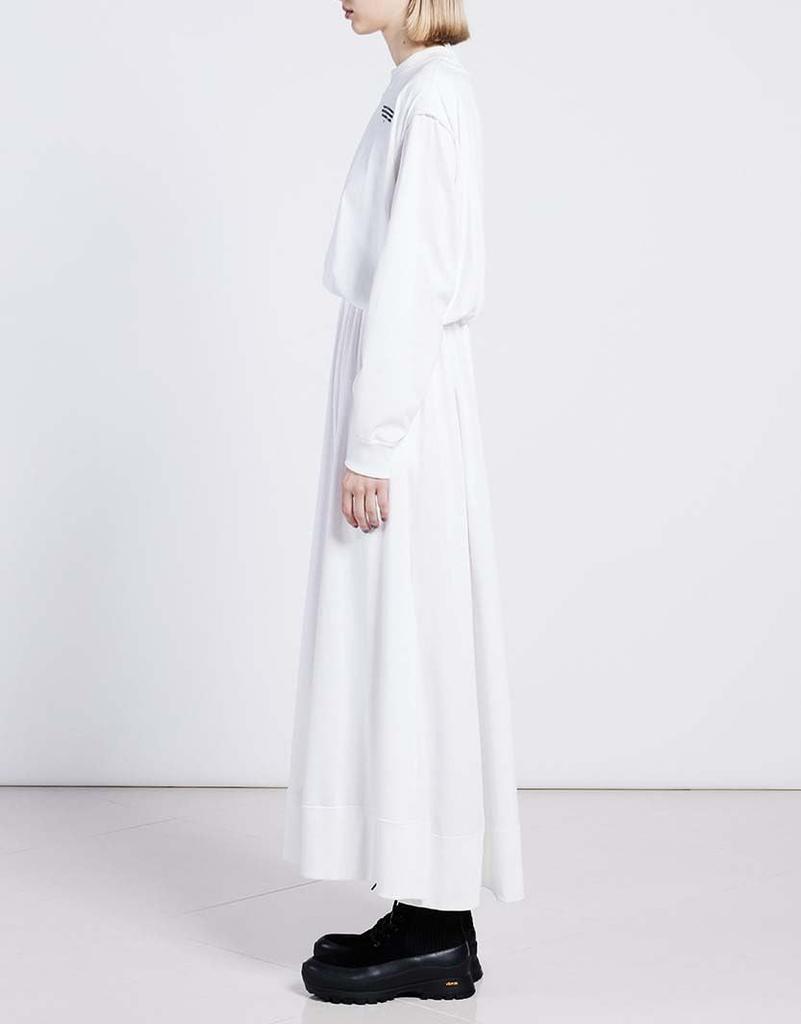 Standard Waist Gathered Long Dress [Double Clothing] [ESSENTIAL]