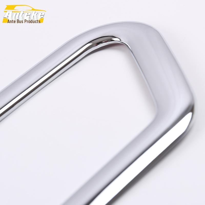 Lifan X50 (2011-2013) Rear Fog Light Cover: Electroplated Tailgate Decorative Sticker